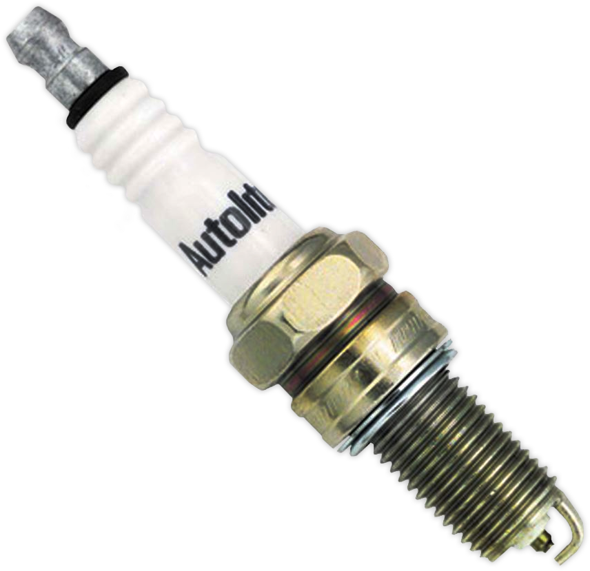 Spark Plug Isolatedon White Background