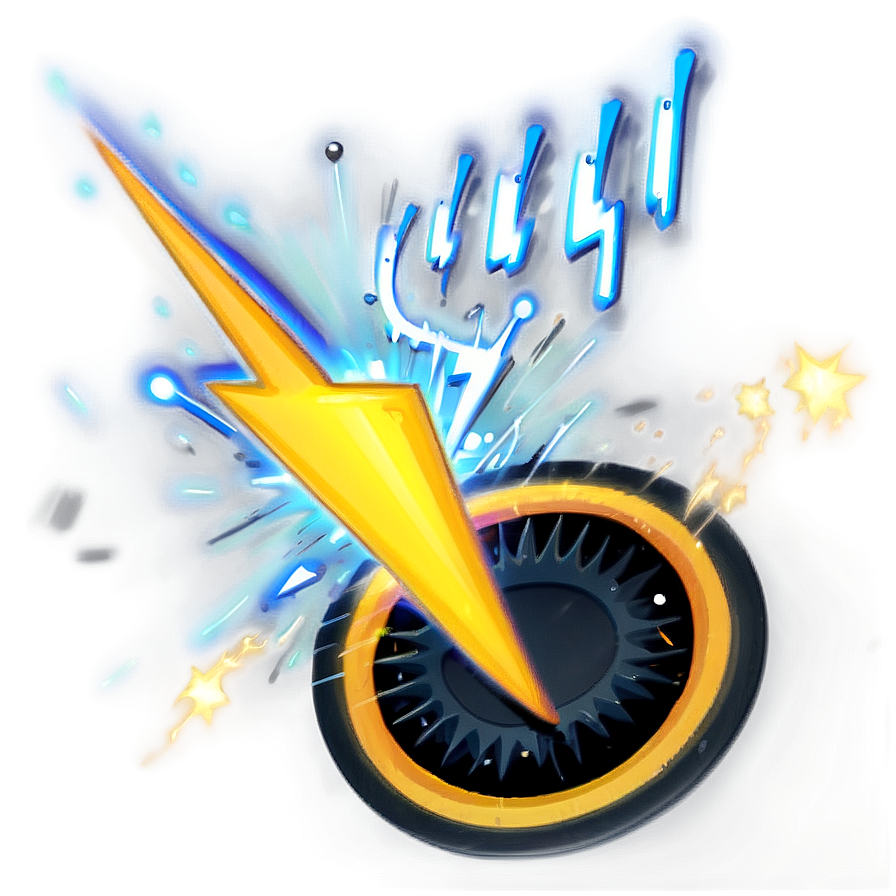 Sparking Bolt Png Psj