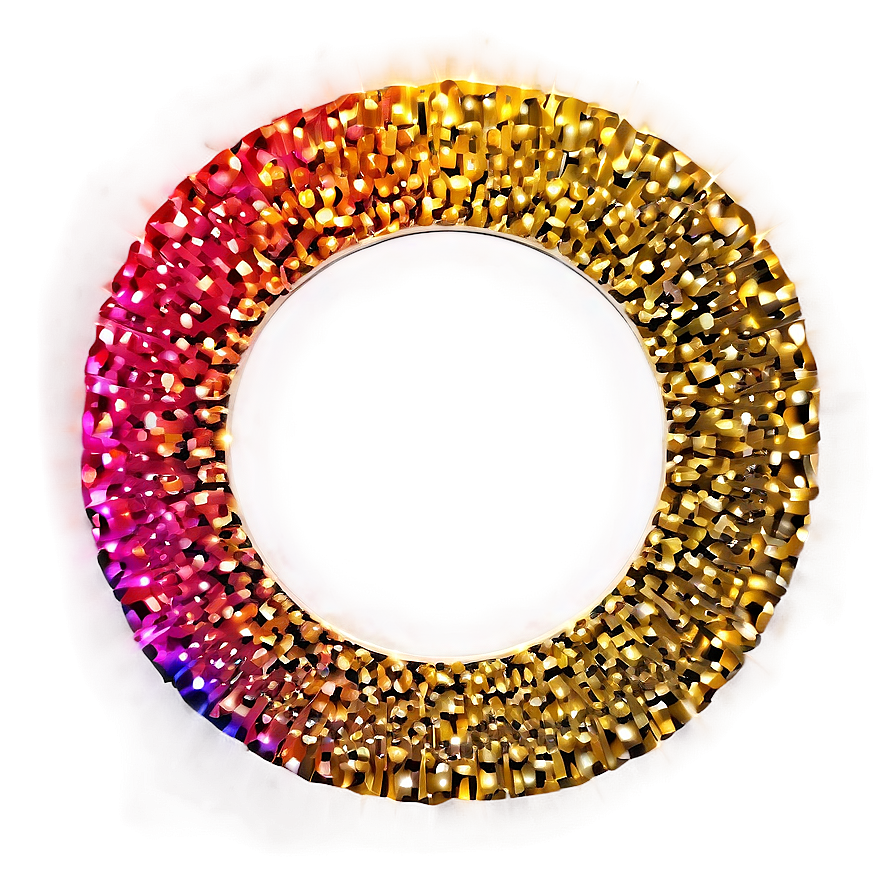 Sparkle Circle Frame Png Fbl