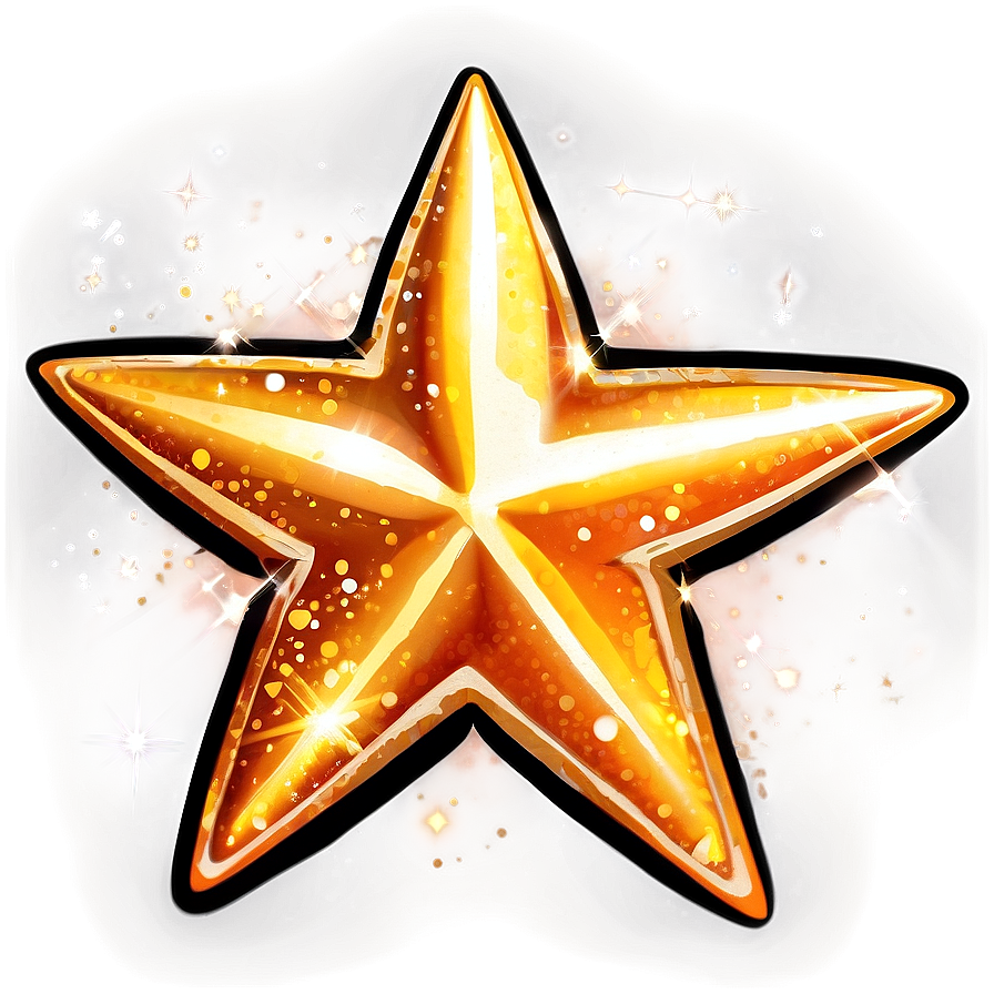 Sparkle Star Glow Png 7