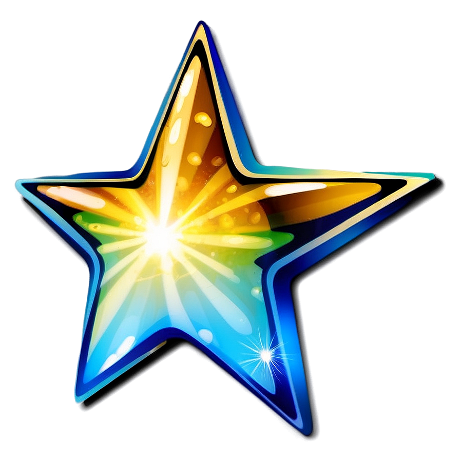 Sparkle Star Illustration Png 71