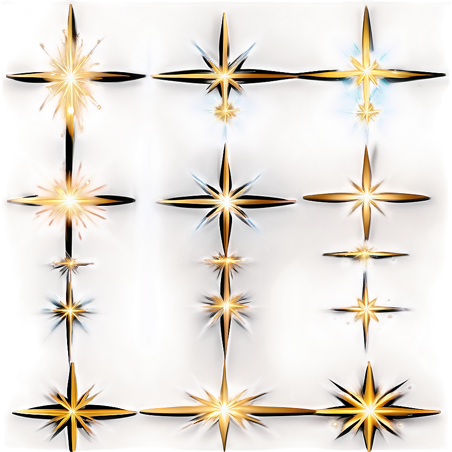 Sparkle Stars For Design Png Iwk48