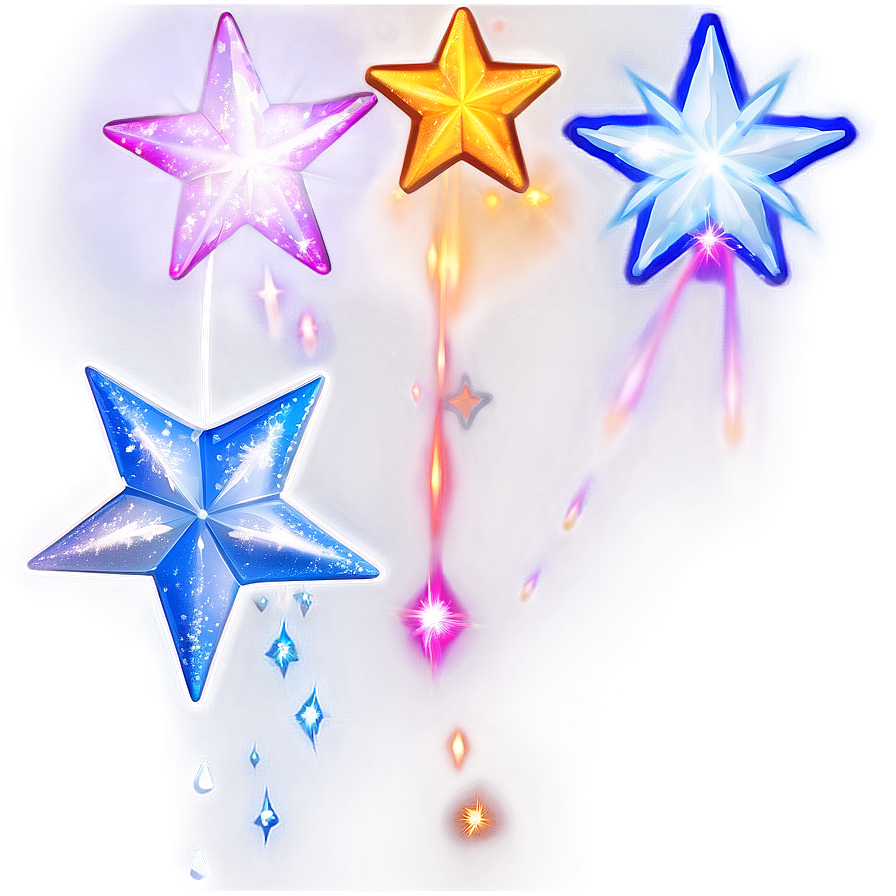 Sparkle Stars With Glitter Effect Png Yrj