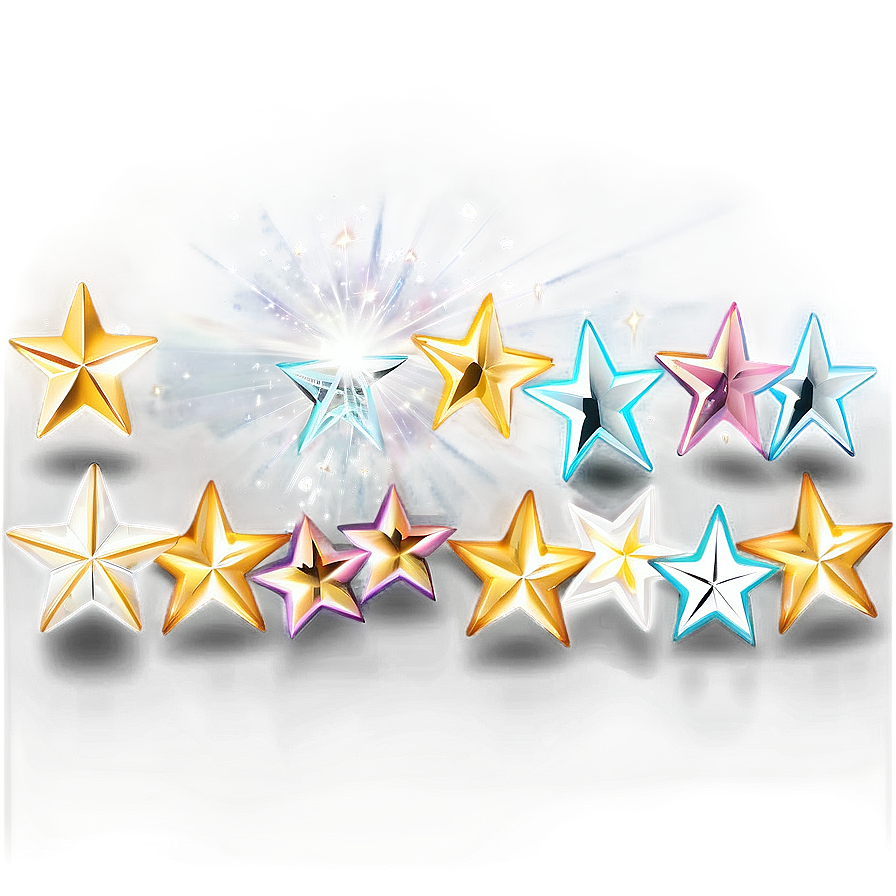 Sparkle Stars With Transparent Background Png Wkt