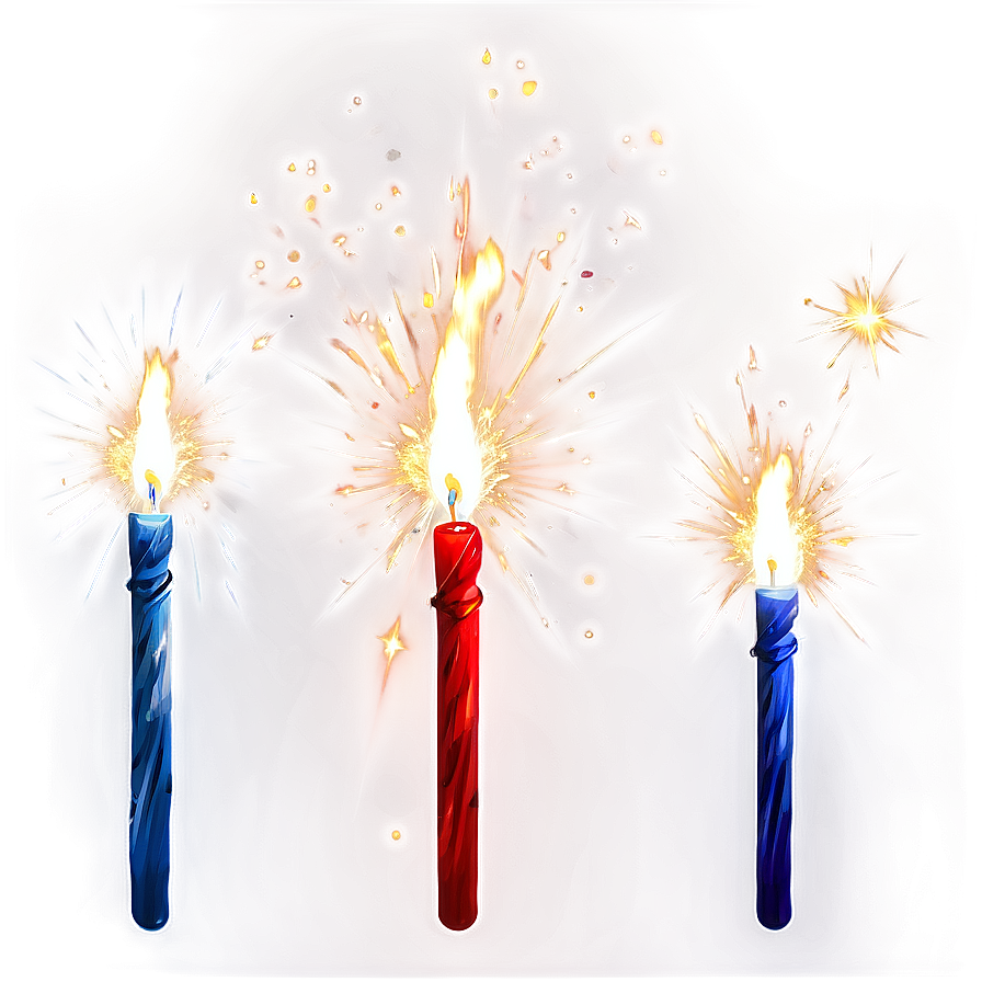 Sparklers Bright Flames Png 06242024