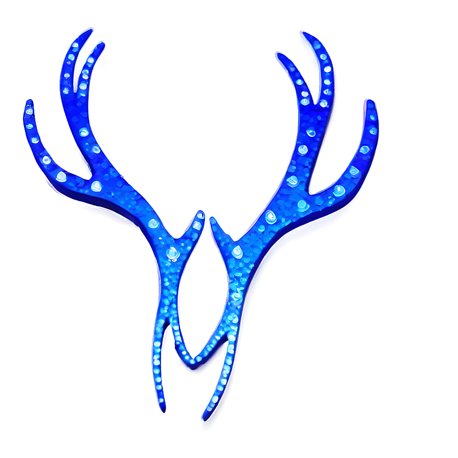 Sparkling Antler Motif Png 17