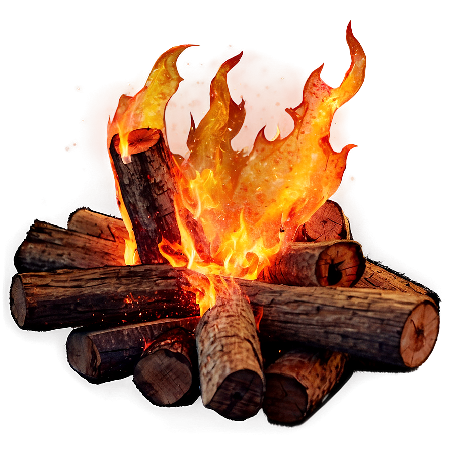 Sparkling Bonfire Png D