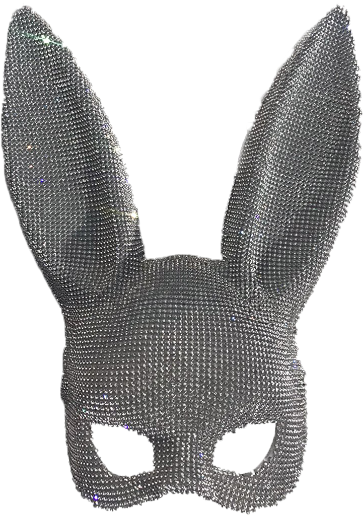 Sparkling Bunny Ears Mask