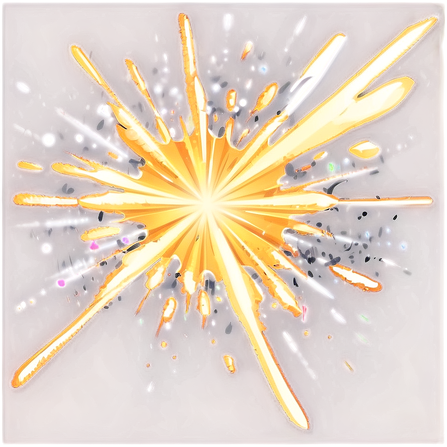 Sparkling Cartoon Explosion Png 9