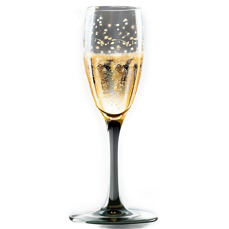 Sparkling Champagne Glass Png 7