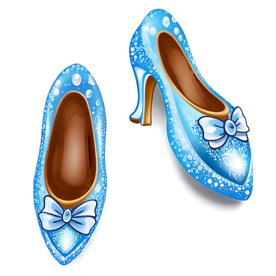 Sparkling Cinderella Slipper Graphic Png Hjp44