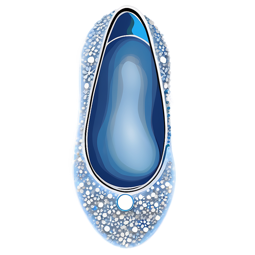 Sparkling Cinderella Slipper Graphic Png Rps43