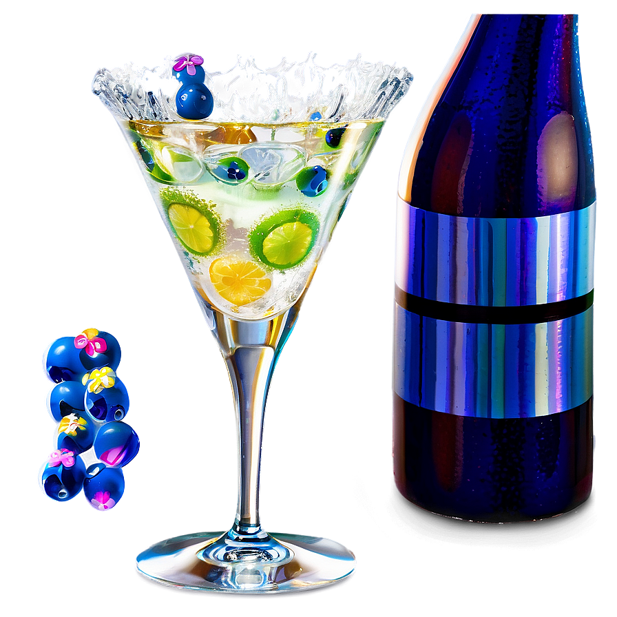 Sparkling Cocktail Concoctions Png 11