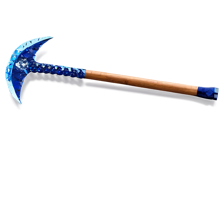 Sparkling Diamond Pickaxe Png 06122024