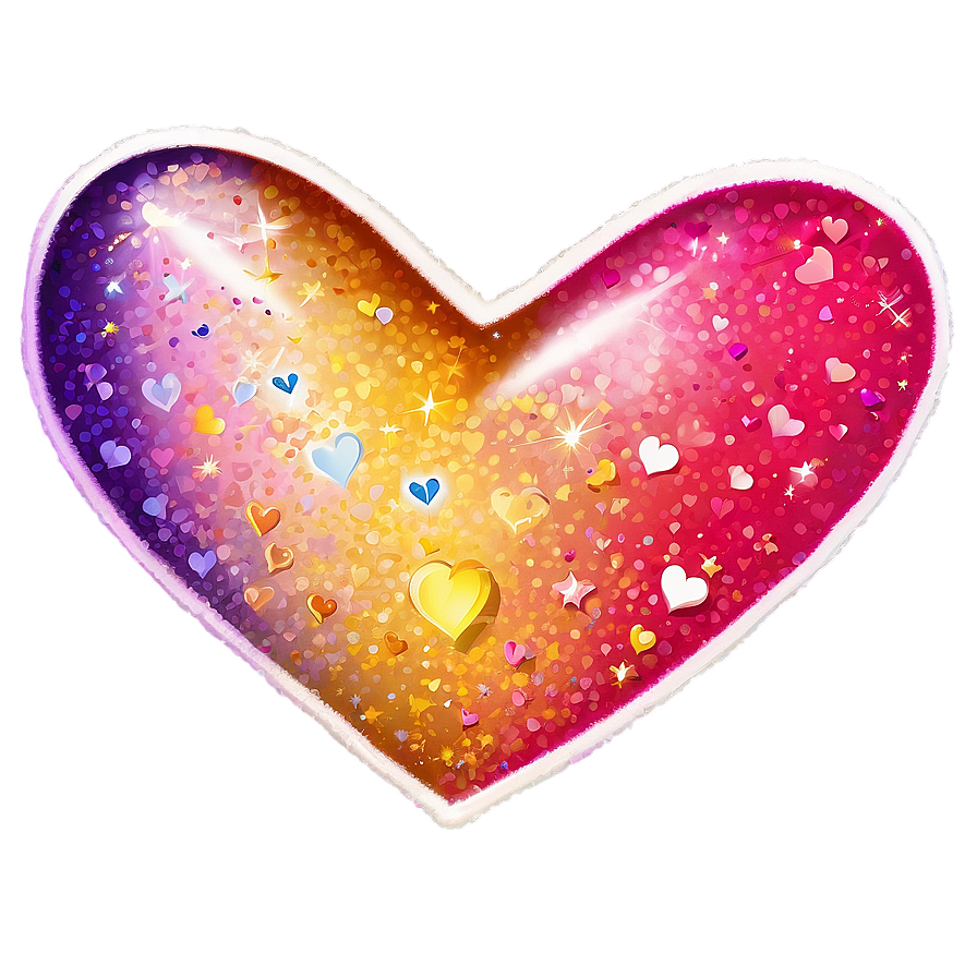 Sparkling Emoji Hearts Png Cpt13