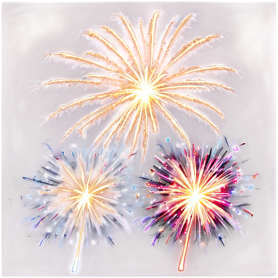 Sparkling Fireworks Png 05212024