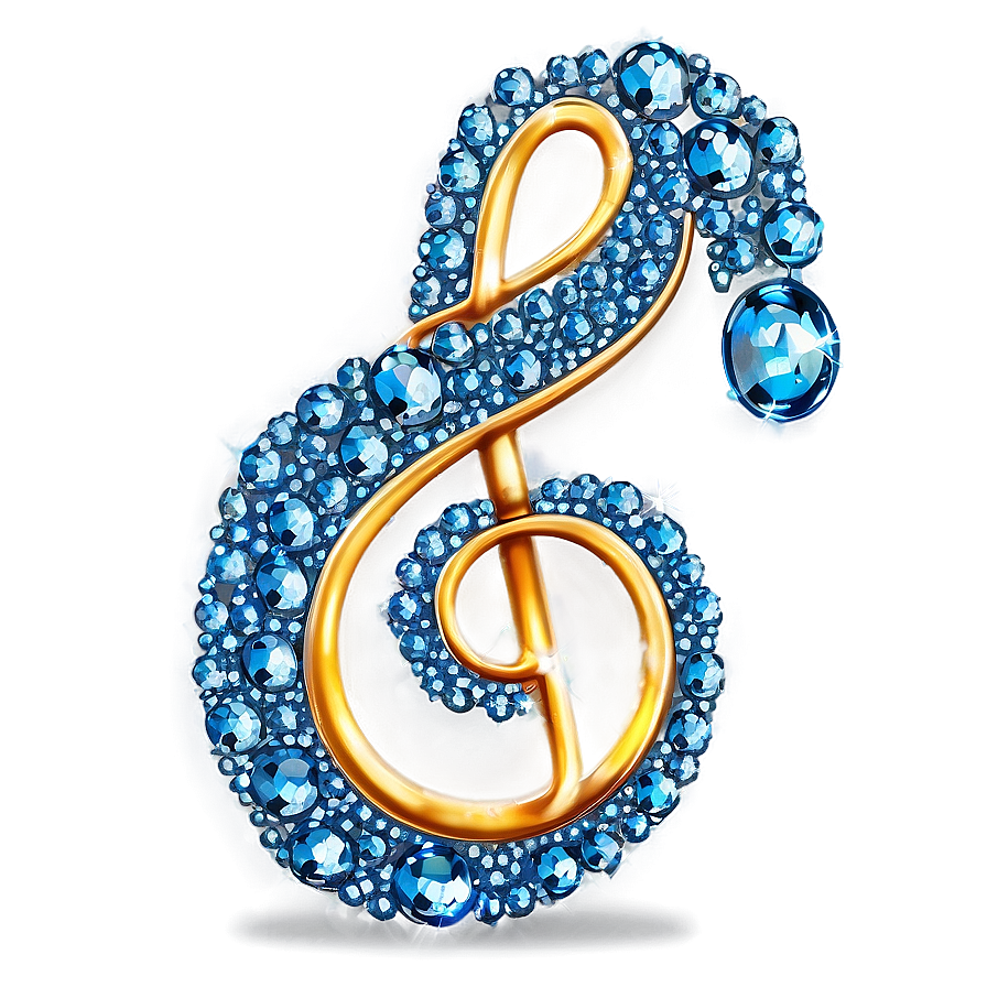 Sparkling G Clef Png Lri