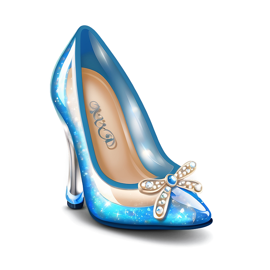 Sparkling Glass Slipper High Resolution Png Jfd