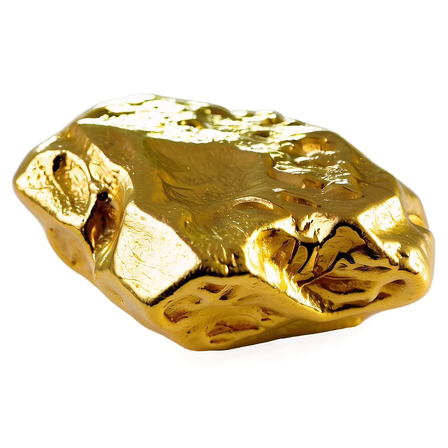 Sparkling Gold Nugget Png 06132024