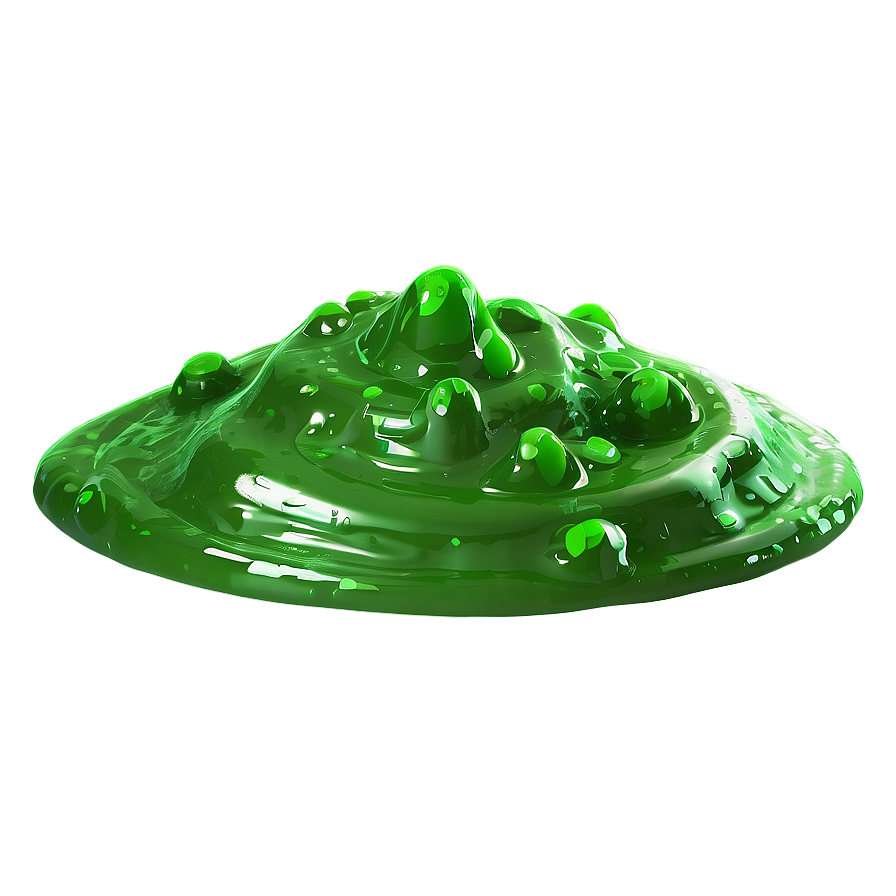 Sparkling Green Slime Png Xkh