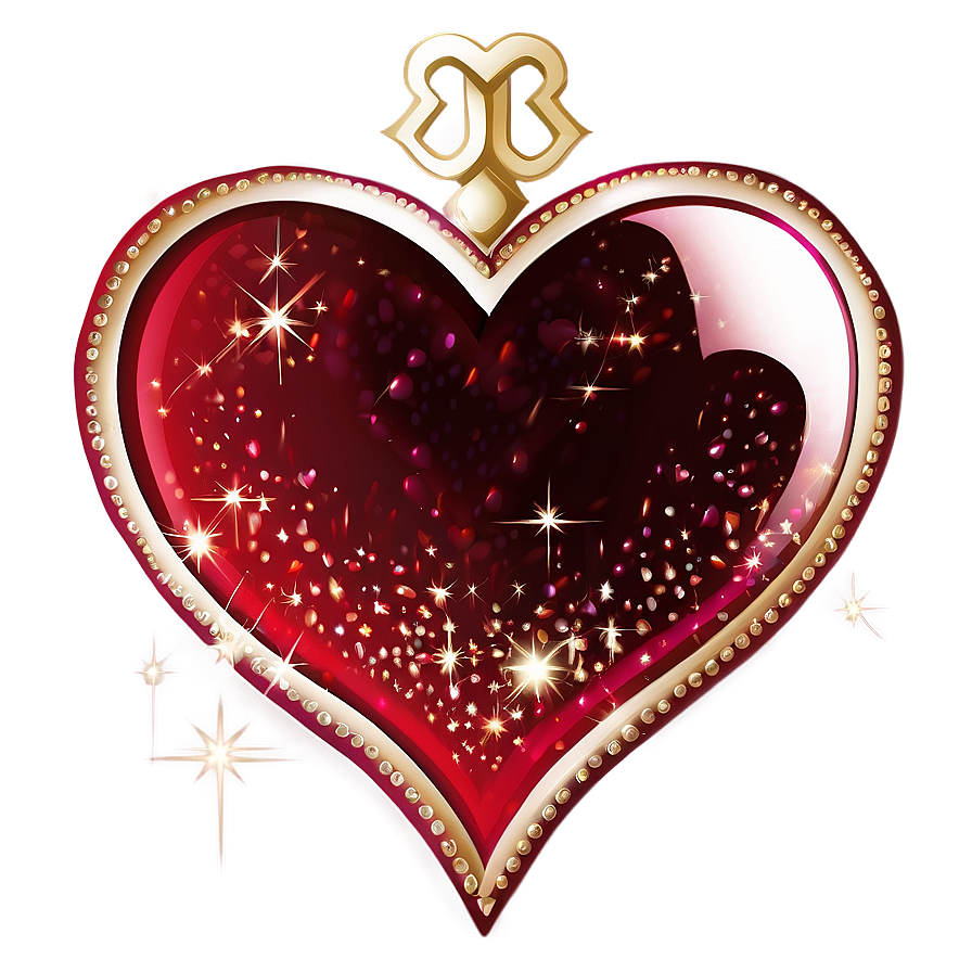 Sparkling Heart Clipart Png Aak