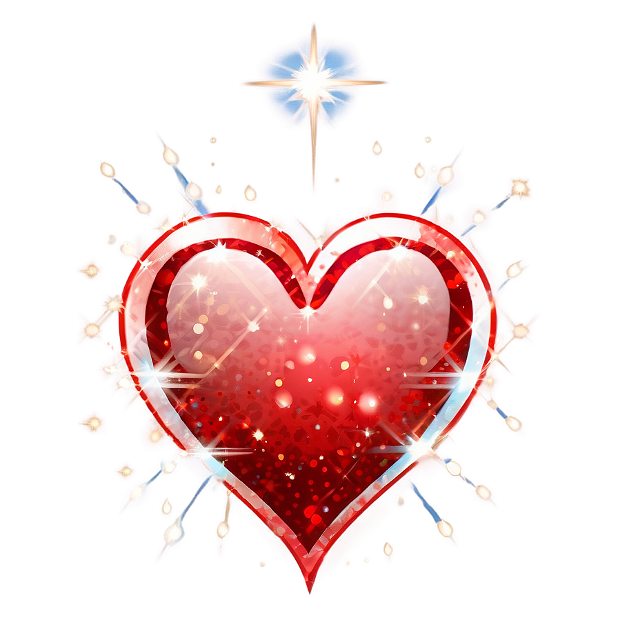 Sparkling Heart Emoji Png 11