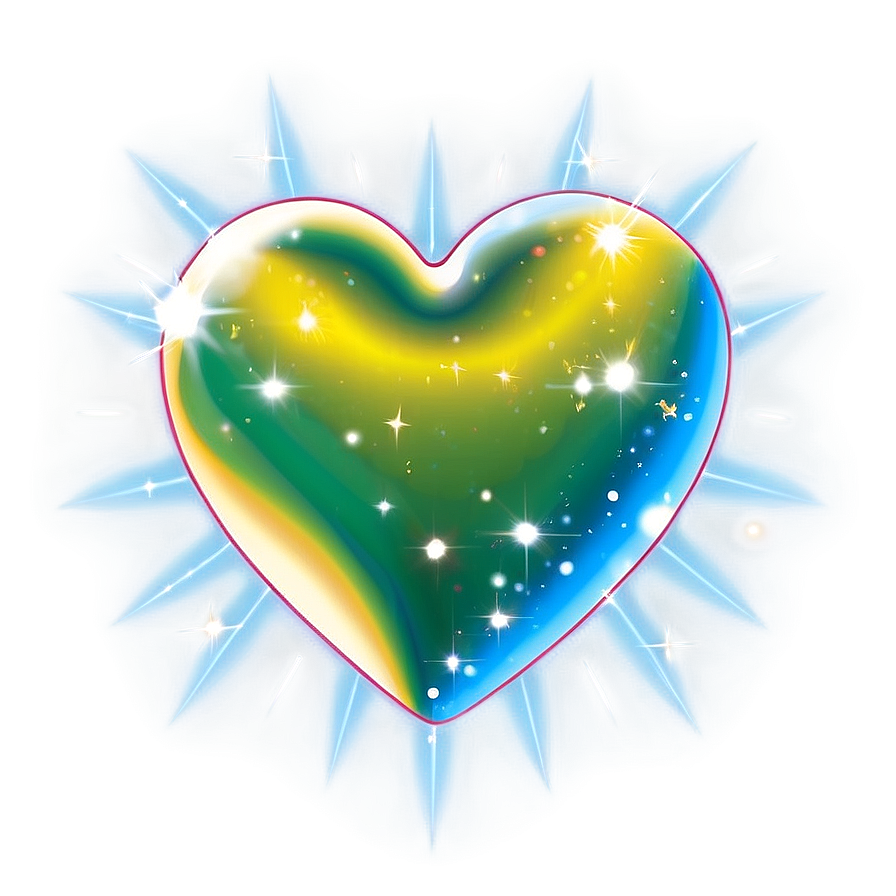 Sparkling Heart Transparent Png Jbv