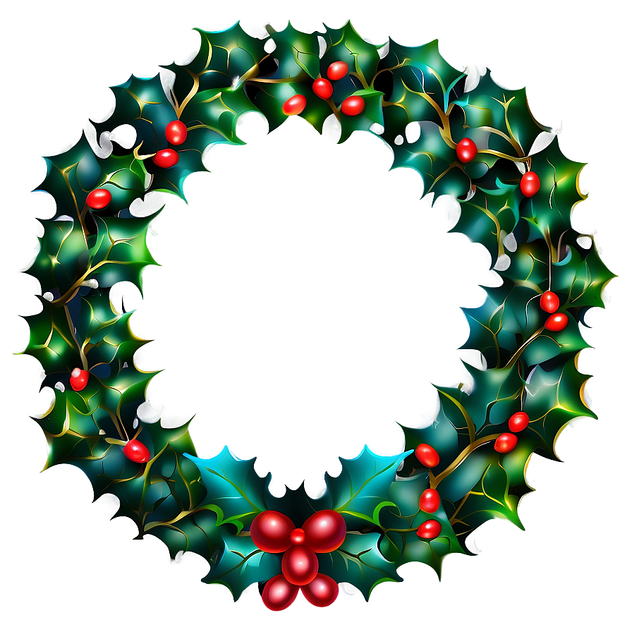 Sparkling Holly Png Dwe93