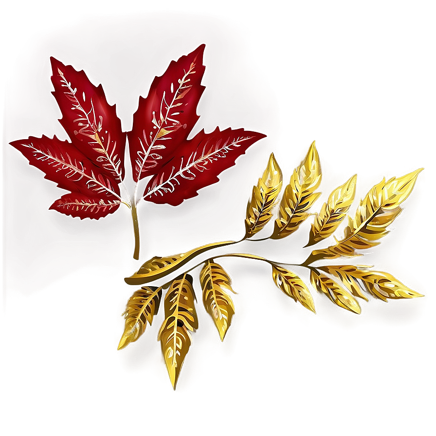 Sparkling Leaves Png Dcv