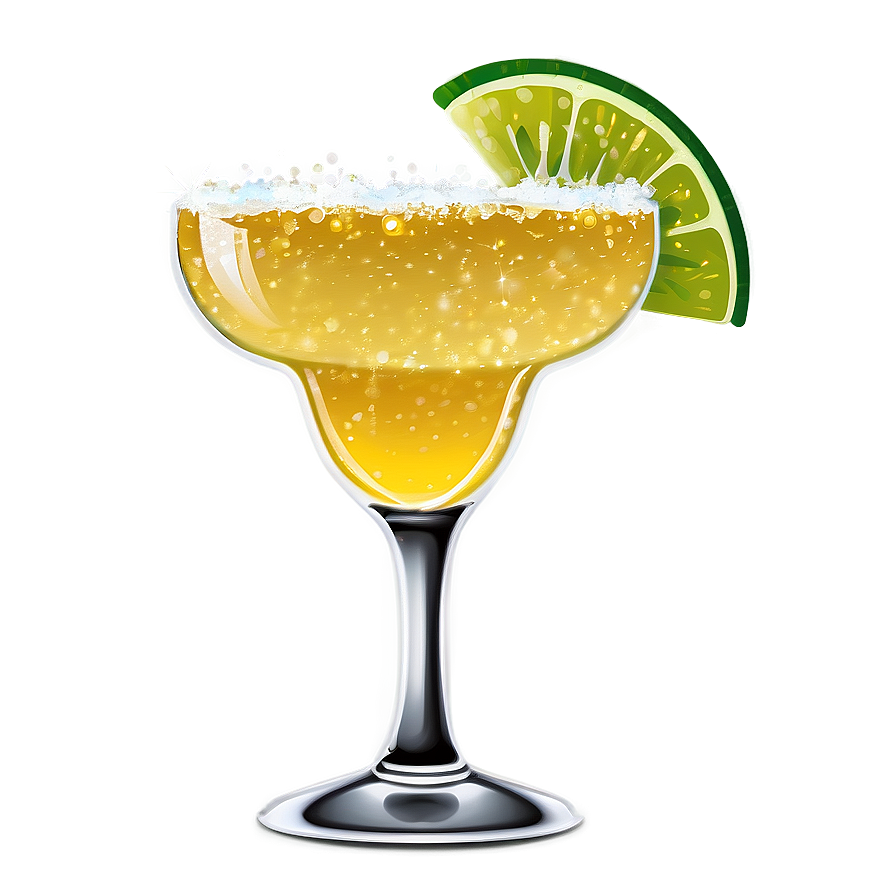 Sparkling Margarita Glass Png Bnm