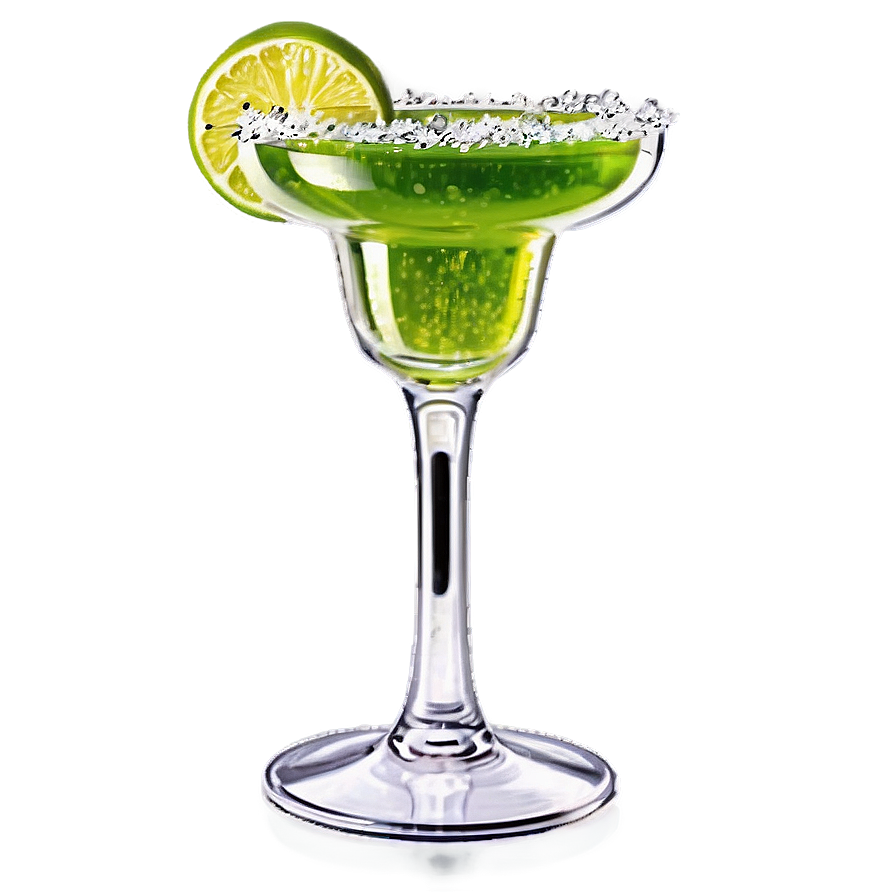 Sparkling Margarita Glass Png Icv30