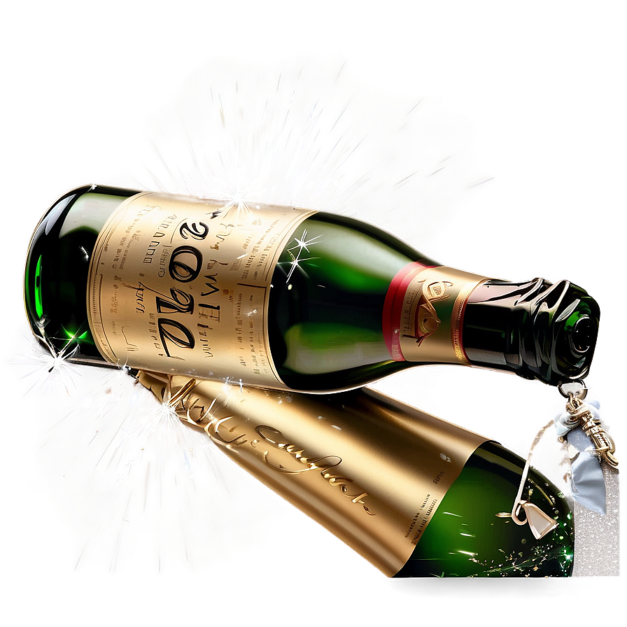 Sparkling Noel Champagne Png 1