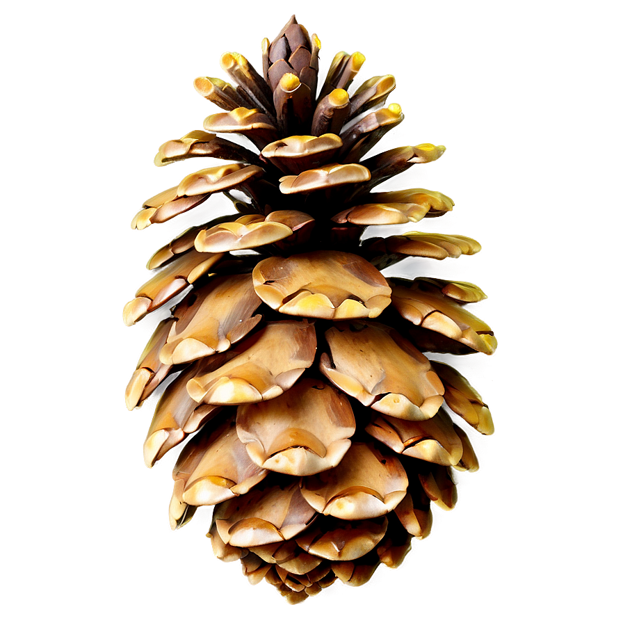 Sparkling Pine Cone Png 06202024