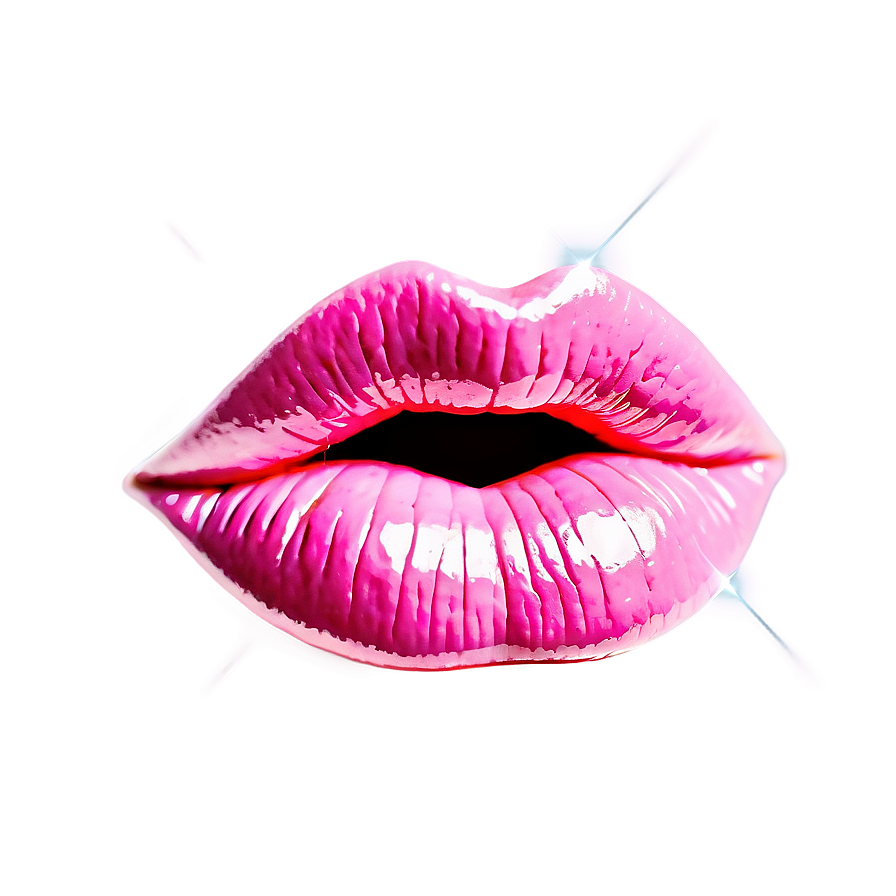 Sparkling Pink Lips Png Eok