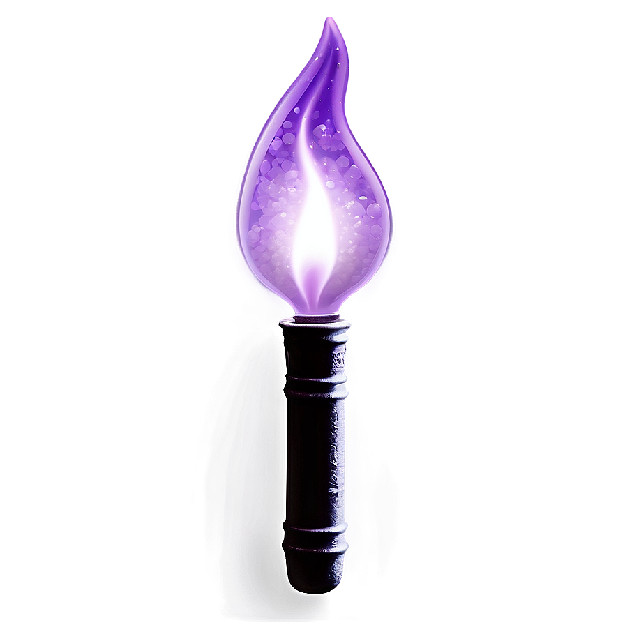 Sparkling Purple Flame Png 20