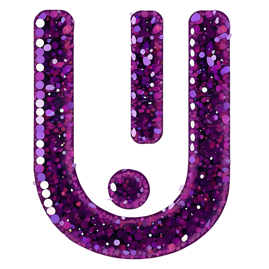 Sparkling Purple Glitter Png 06252024