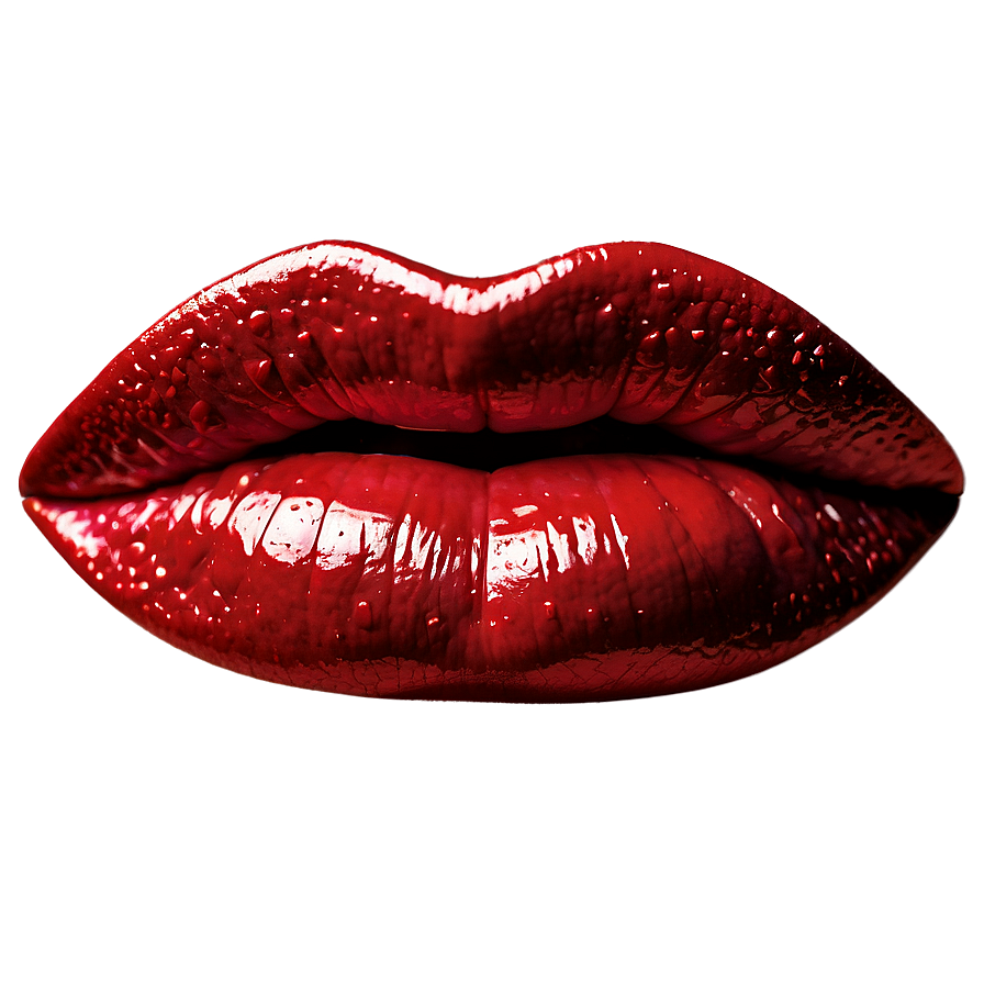 Sparkling Red Lips Png Mnt