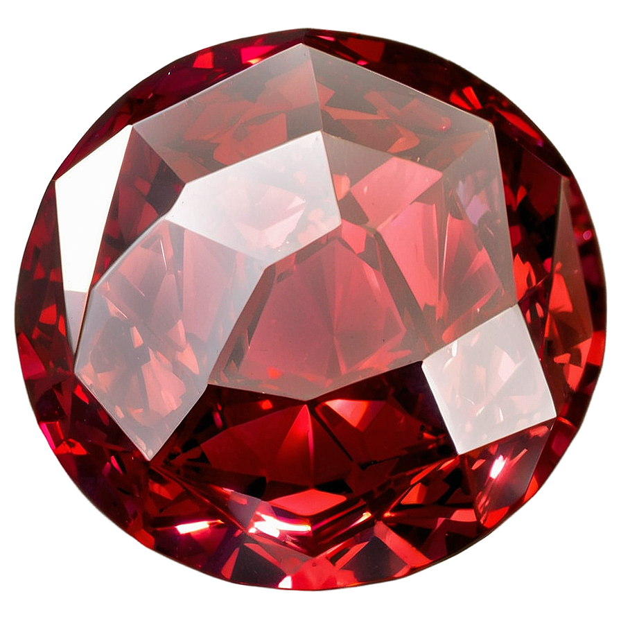 Sparkling Red Ruby Gem Png 64