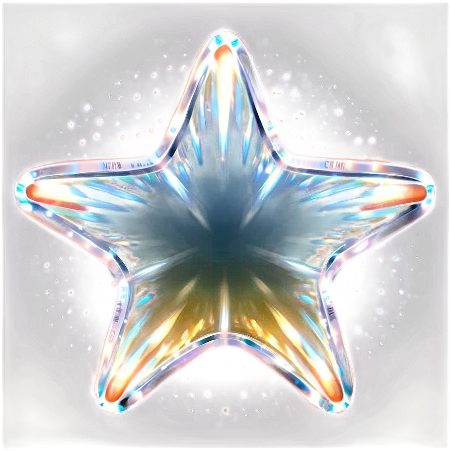 Sparkling Rounded Star Png 06132024