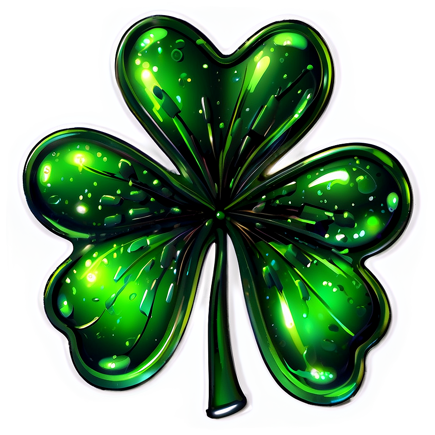 Sparkling Shamrock Png Mve65