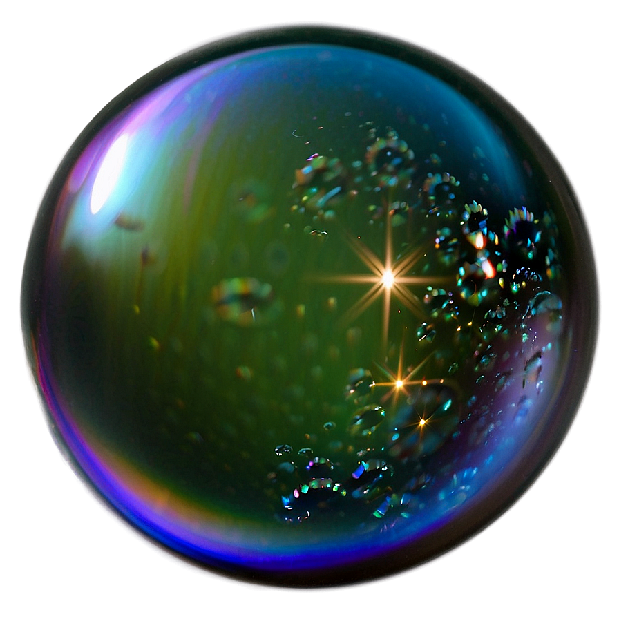 Sparkling Soap Bubble Image Png Uum