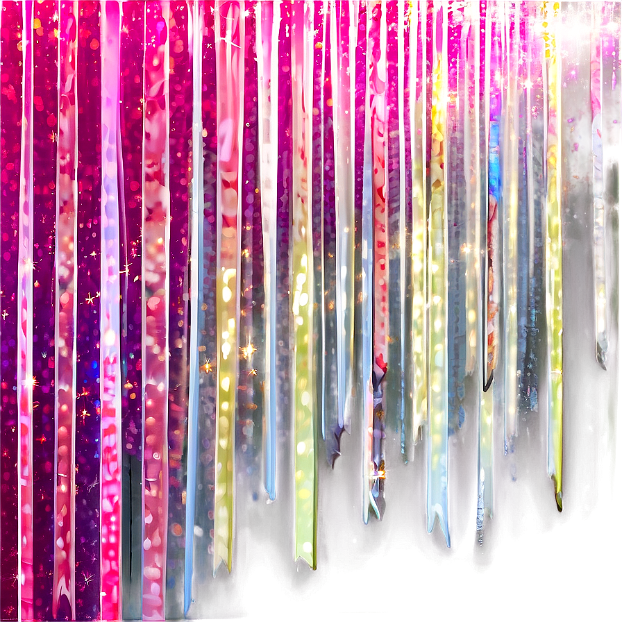 Sparkling Stardust Curtain Png Oad