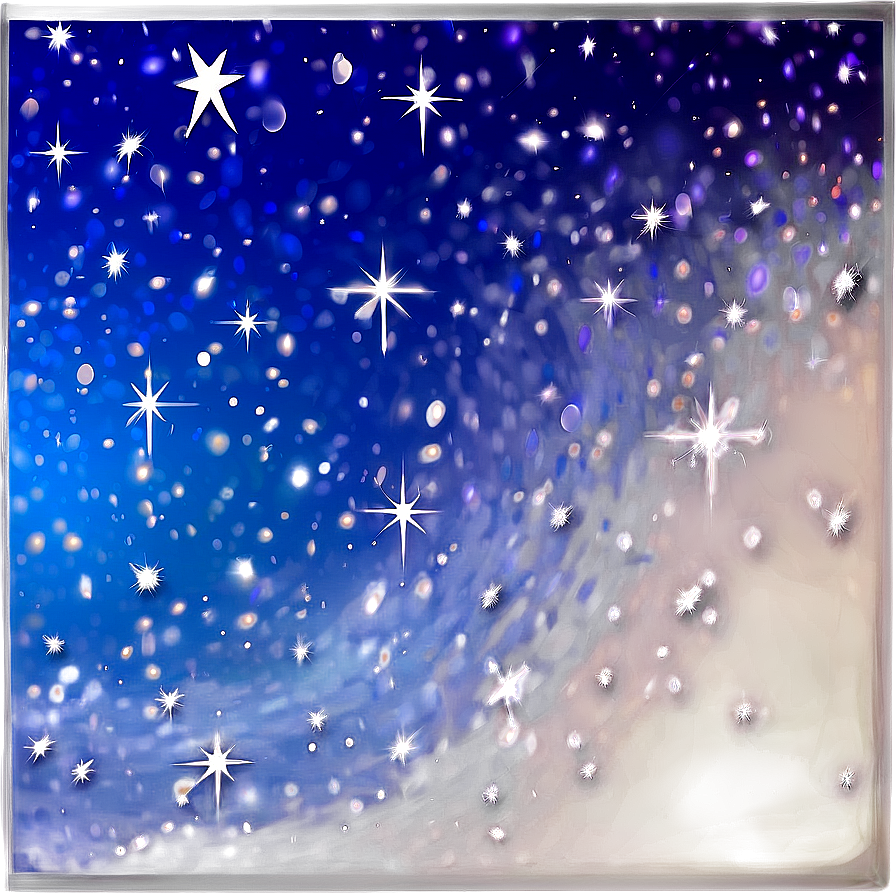 Sparkling Starry Sky Png 06252024