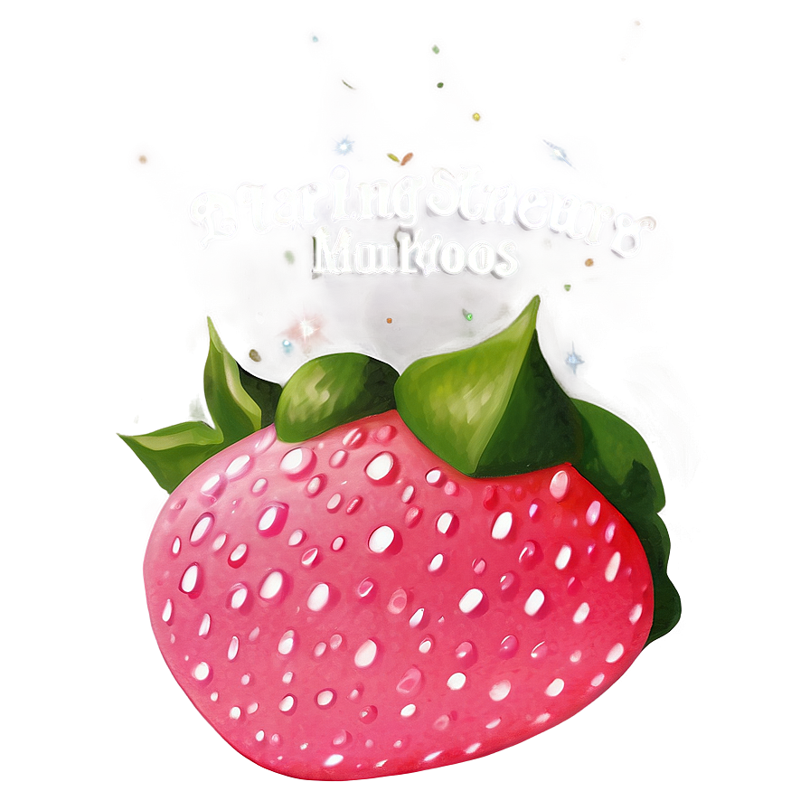 Sparkling Strawberry Milk Png 06252024