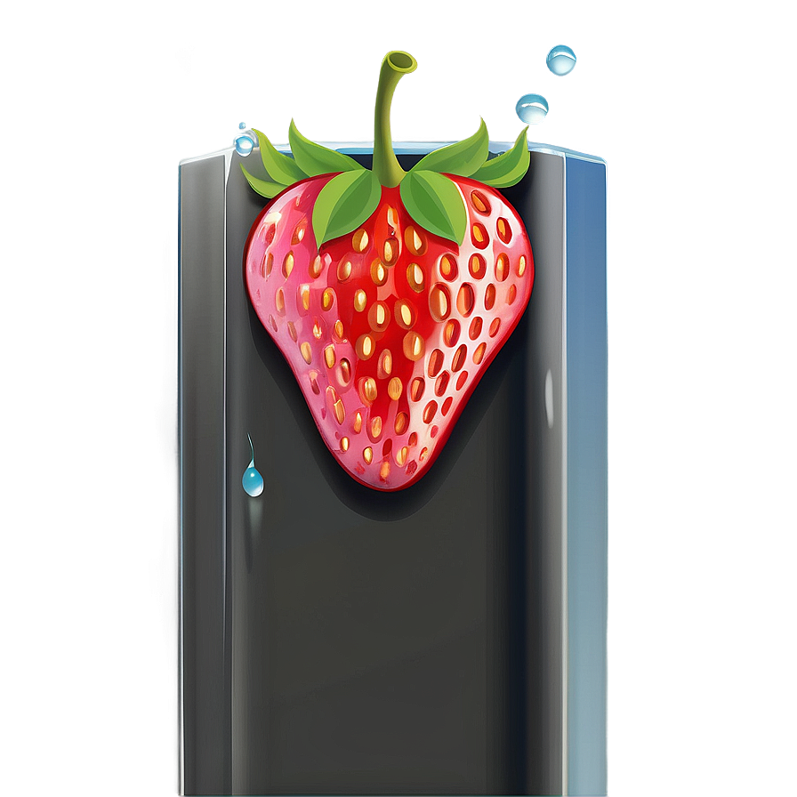 Sparkling Strawberry Png 05042024