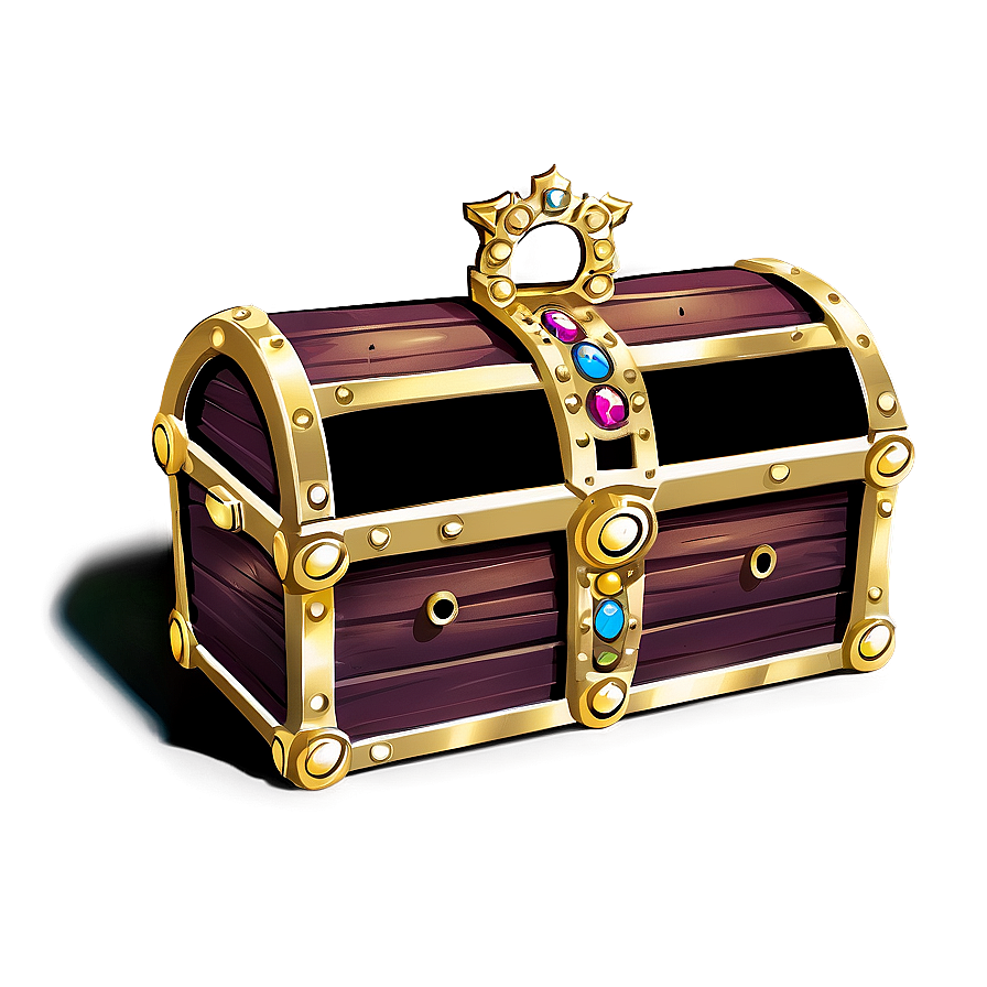 Sparkling Treasure Chest Png 05252024