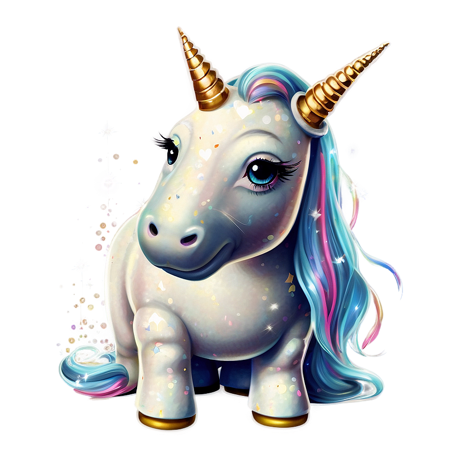 Sparkling Unicorn Clipart Png Lbd