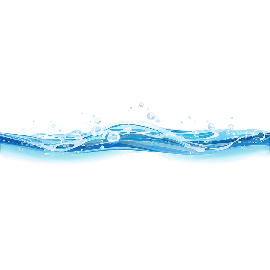 Sparkling Water Waves Png Jfi37