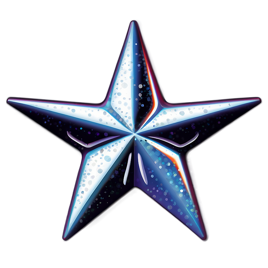 Sparkling White Star Art Png Lgo