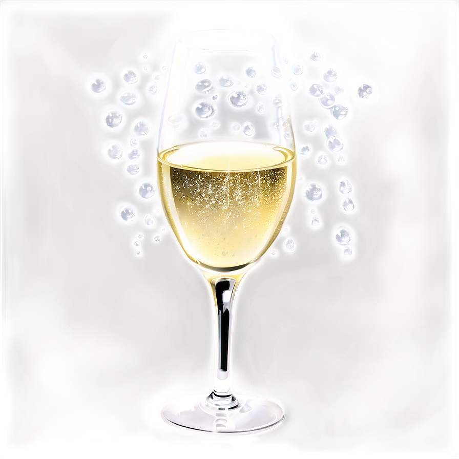 Sparkling White Wine Bubbles Png 73